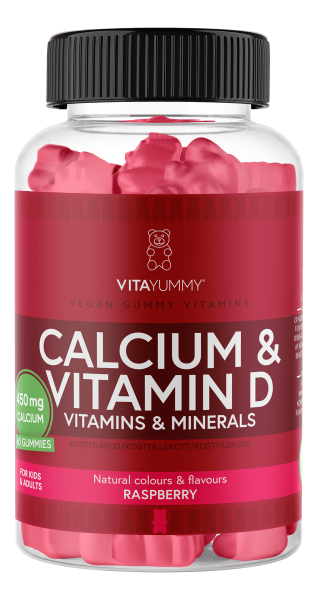 VitaYummy Calcium & Vitamin D Gummies - 60 stk.