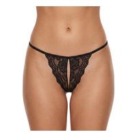 NORTIE Saga Bundløs Blonde G-Streng - Sort - 1 stk