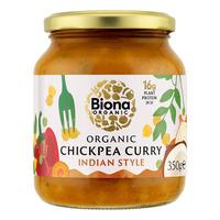 Biona Organic Indian Style Kikærte Curry - Ø - 350 g.