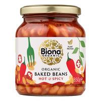 Biona Organic Baked Beans - Hot & Spicy - Ø - 350 g.
