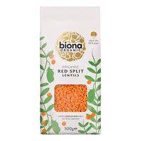 Biona Organic Røde Linser - Ø - 500 g.
