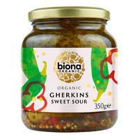 Biona Organic Drueagurker/Gherkins - Ø - 350 g.