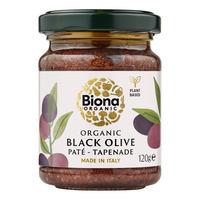 Biona Organic Sort Oliven Paté - Ø - 120 g.