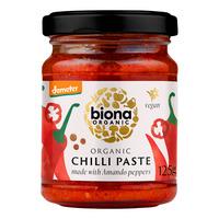 Biona Organic Hot Chili Paste - Ø - 125 g.