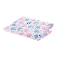 Akuku PEVA Changing Mat - Pink/Blue - 55x70 cm - 1 stk.