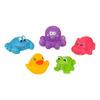Akuku Bath Toys - 5 stk.