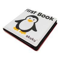 Akuku First Book Bath Book - Soft Contrast - 1 stk.