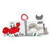Akuku Plush Sensory Book - Marine Animals - 1 stk.