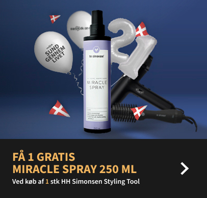 Fødselsdagsfest - HH Simonsen - Få 1 gratis Miracle Spray 250 ml