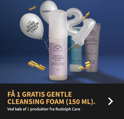 Fødselsdagsfest - Rudolph Care - Få 1 gratis Gentle Cleansing Foam (150 ml)