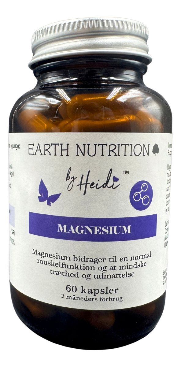 Earth Nutrition Magnesium - 60 kaps.