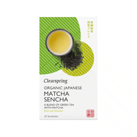 Clearspring Grøn Te m. Matcha - Ø - 20 breve