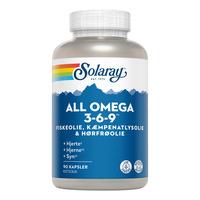 Solaray All Omega 3-6-9 - 90 kaps.