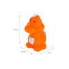 Akuku Bath Toys - Dinosaurs - 5 stk.