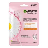 Garnier Skin Active Moisture Bomb Tissue Mask Soothing - 32 g.