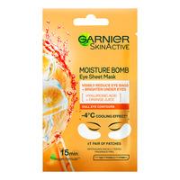 Garnier Skin Active Eye Tissue Mask Orange & Hyaluronic Acid -6g