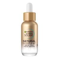 Garnier Ambre Solaire Natural Bronzer Self Tan Drops - 30 ml.