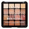 NYX Ultimate Shadow Palette 16-Pan 05W Warm Neutrals - 12,8 g.