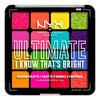 NYX Ultimate Shadow Palette 16-Pan 04W I Know Thats Bright - 12,8 g.