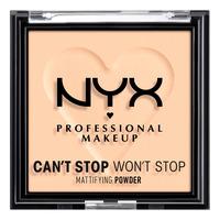 NYX Professional Makeup Can't Stop Won't Stop Mattifying Powder - Flere farver