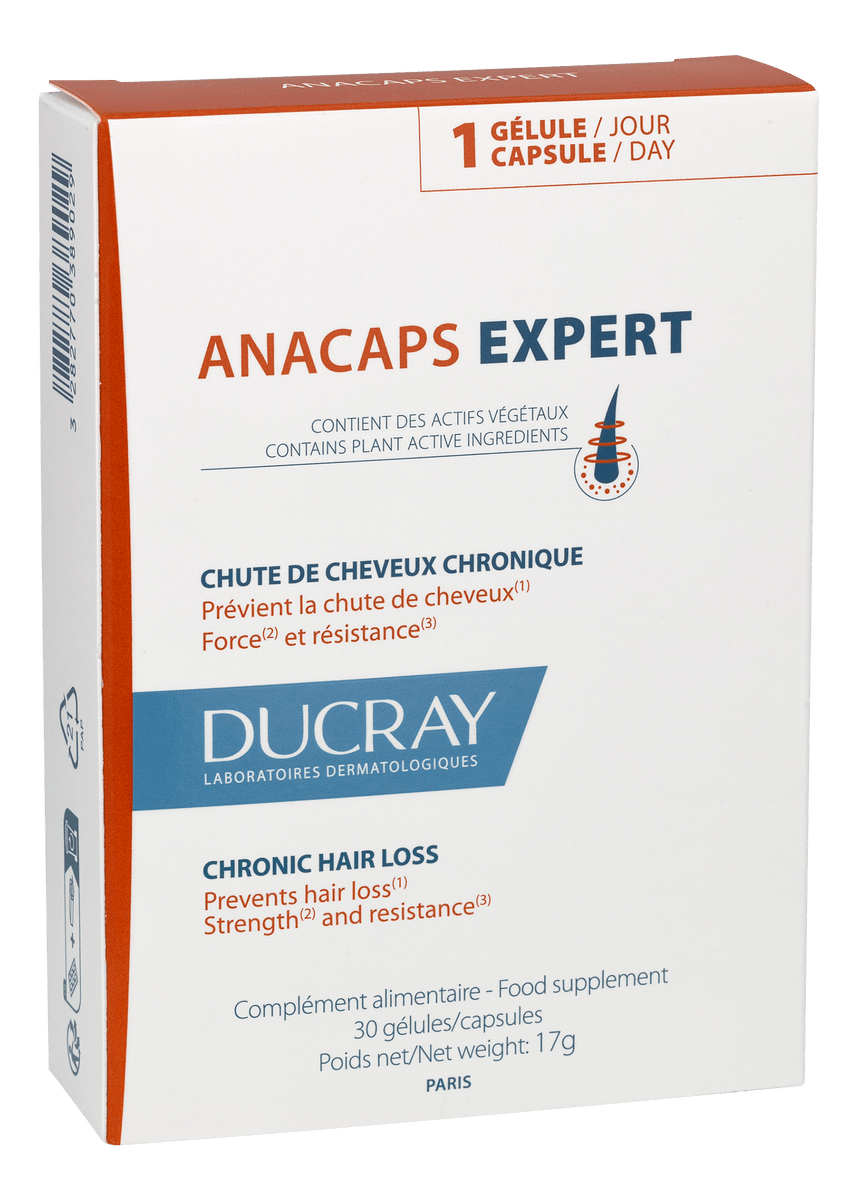 DUCRAY Anacaps Expert Chronic Hair Loss - 30 kaps.