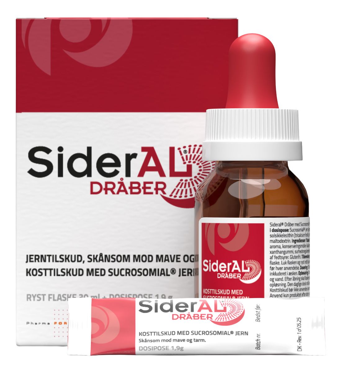 PharmaForce Sideral Jerndråber - 30 ml.