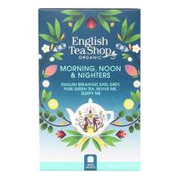 English Tea Shop Morning, Noon & Nighters Tea - Øko - 20 breve