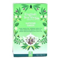 English Tea Shop Supreme Green Tea - Øko - 20 breve