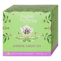 English Tea Shop Jasmine Green Tea - Øko - 16 tepyramider