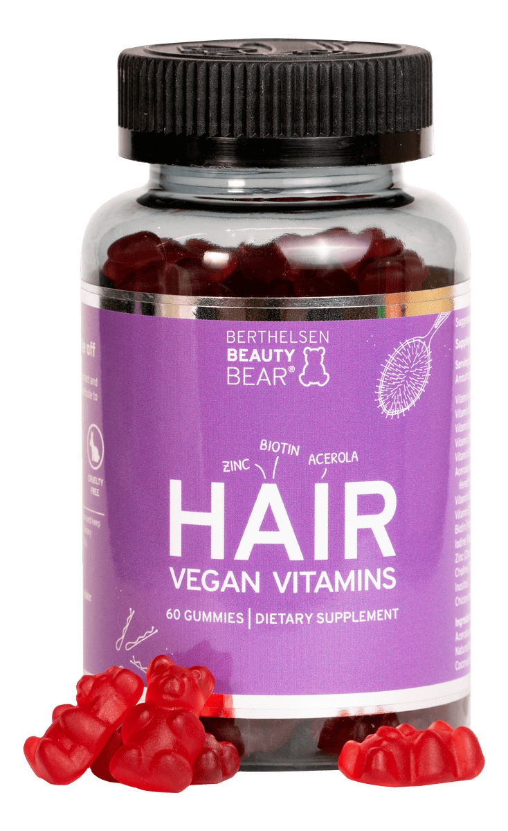 Beauty Bear Hair Vitamins - 60 stk.