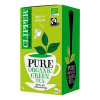 Clipper Grøn Te - Fairtrade - Ø - 20 breve