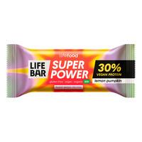 LifeFood Flower Power Proteinbar- Citrus Pumpkin - Øko - 40 g.
