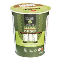King Soba Miso Ramen - Instant Cup - Øko - 85 g.