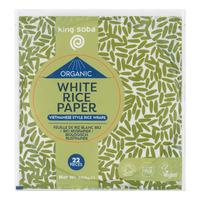 King Soba Hvid Rice Paper Ø - 200 g