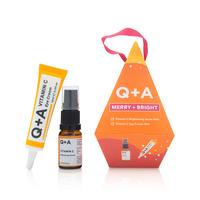 Q+A Merry + Bright Gift Set - 1 sæt