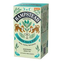 Hampstead Organic Grøn Te & Mynte - Ø - 20 breve