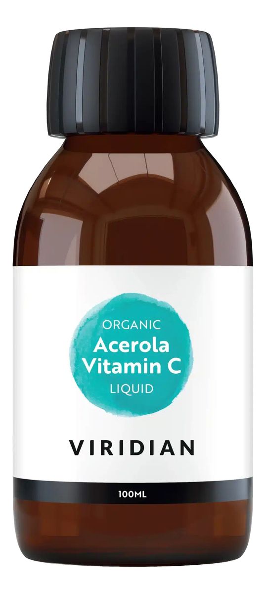 Viridian Acerola Vitamin C - Flydende - Ø - 100 ml.