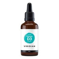 Viridian D3-Vitamin Dråber - 2000 IU - 50 ml.