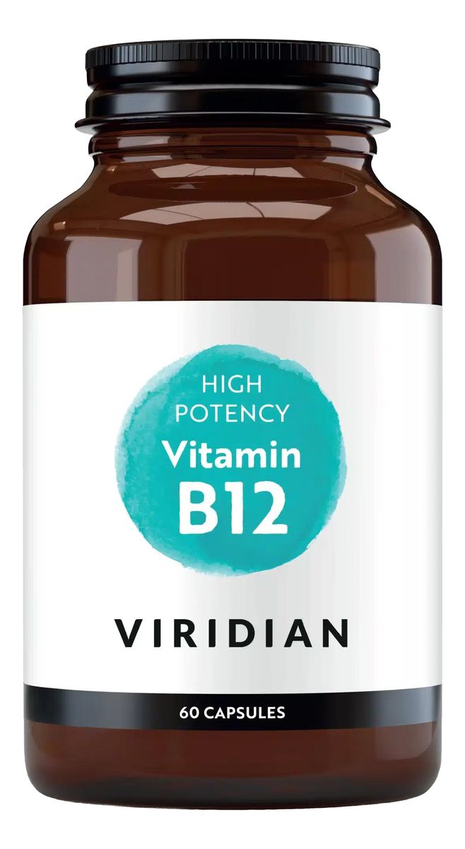 Viridian B12 Vitamin - High Potency - 60 kaps.