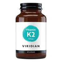 Viridian Vitamin K2 - 100 µg - 60 kaps.