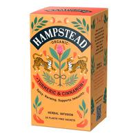 Hampstead Organic Turmeric & Cinnamon Te - Ø - 20 breve