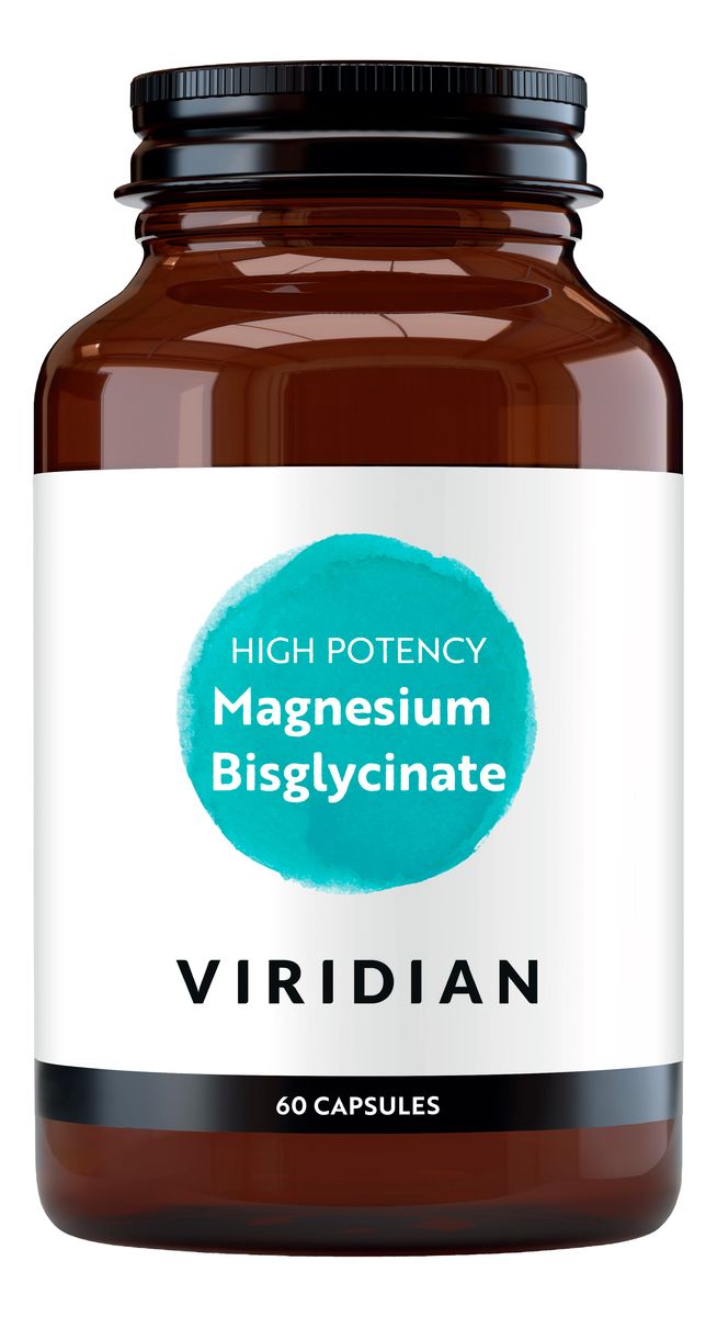Viridian Magnesium Bisglycinate - High Potency - 60 kaps.