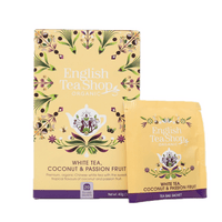 English Tea Shop, White Tea, Coconut & Passion Fruit Ø - 20 breve